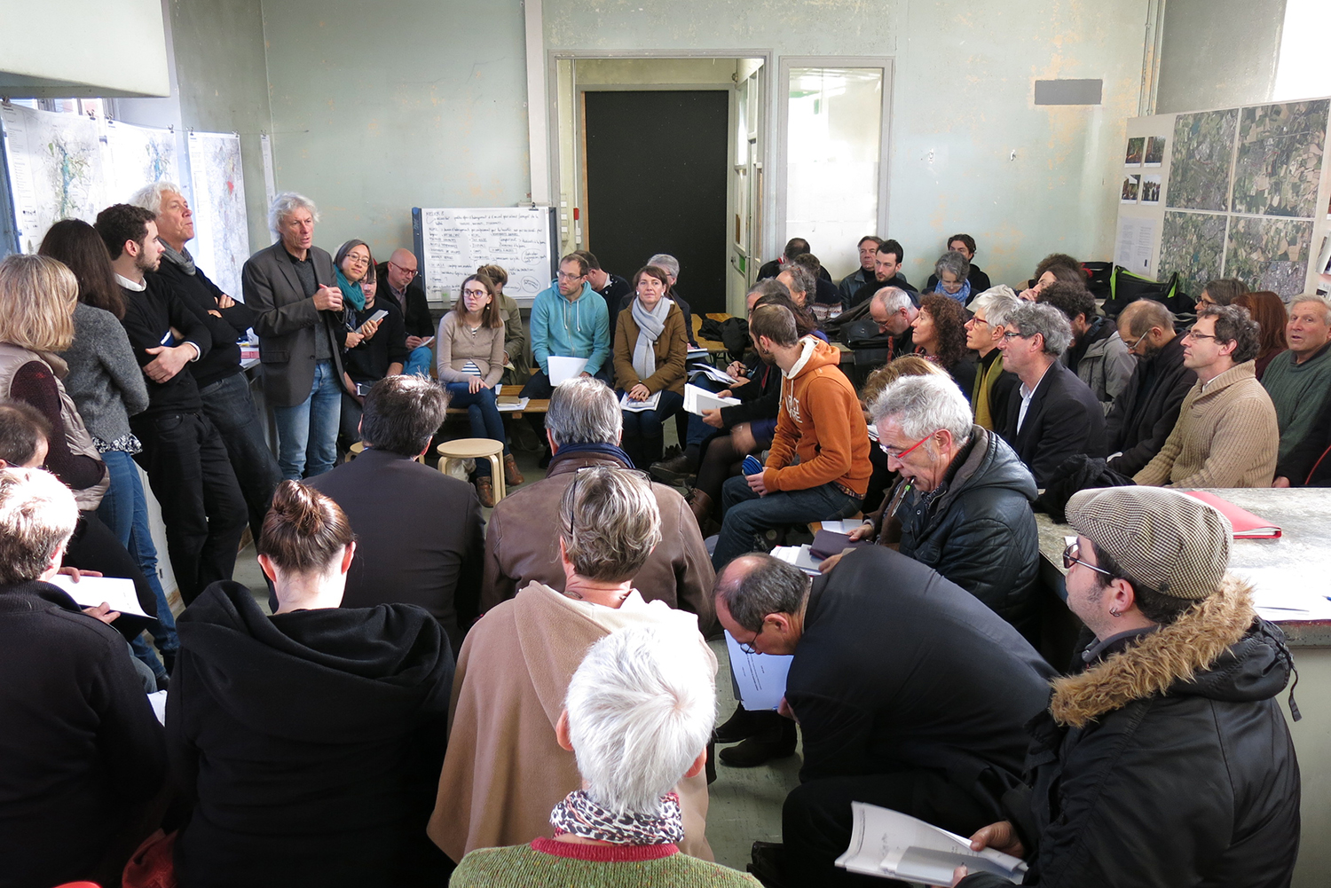 Séminaire à l'hôtel pasteur, décembre 2015 © Léa Muller